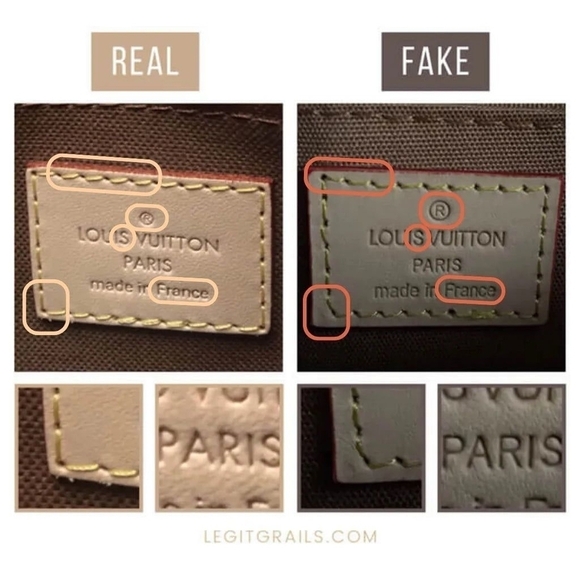 KNOWING YOUR LUXURY! REAL VERSUS FAKE 💯👀 LOUIS VUITTON - Picture 8 of 14
